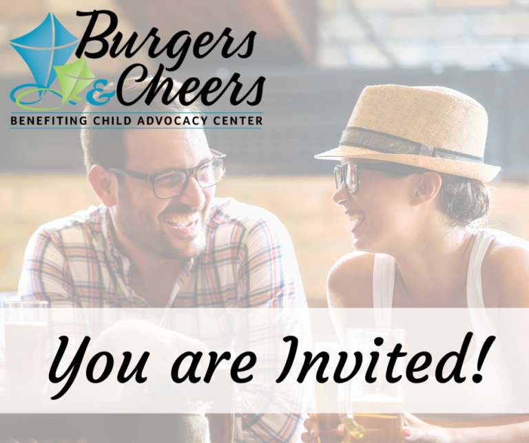 Save the Date Postcard Burgers and Cheers Facebook Post Landscape 768x644